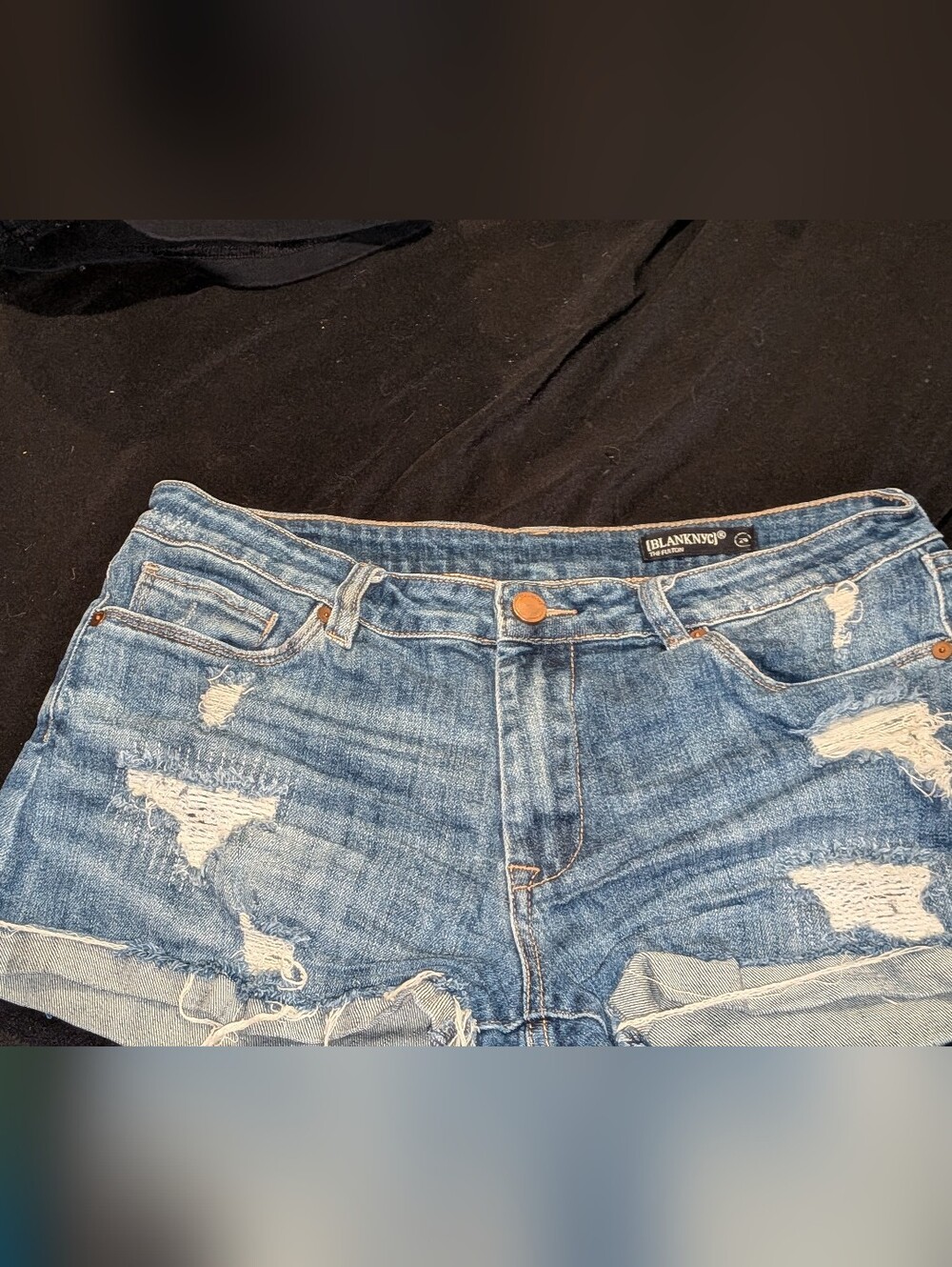 Blank NYC Light Blue Distressed Boyfriend Jeans